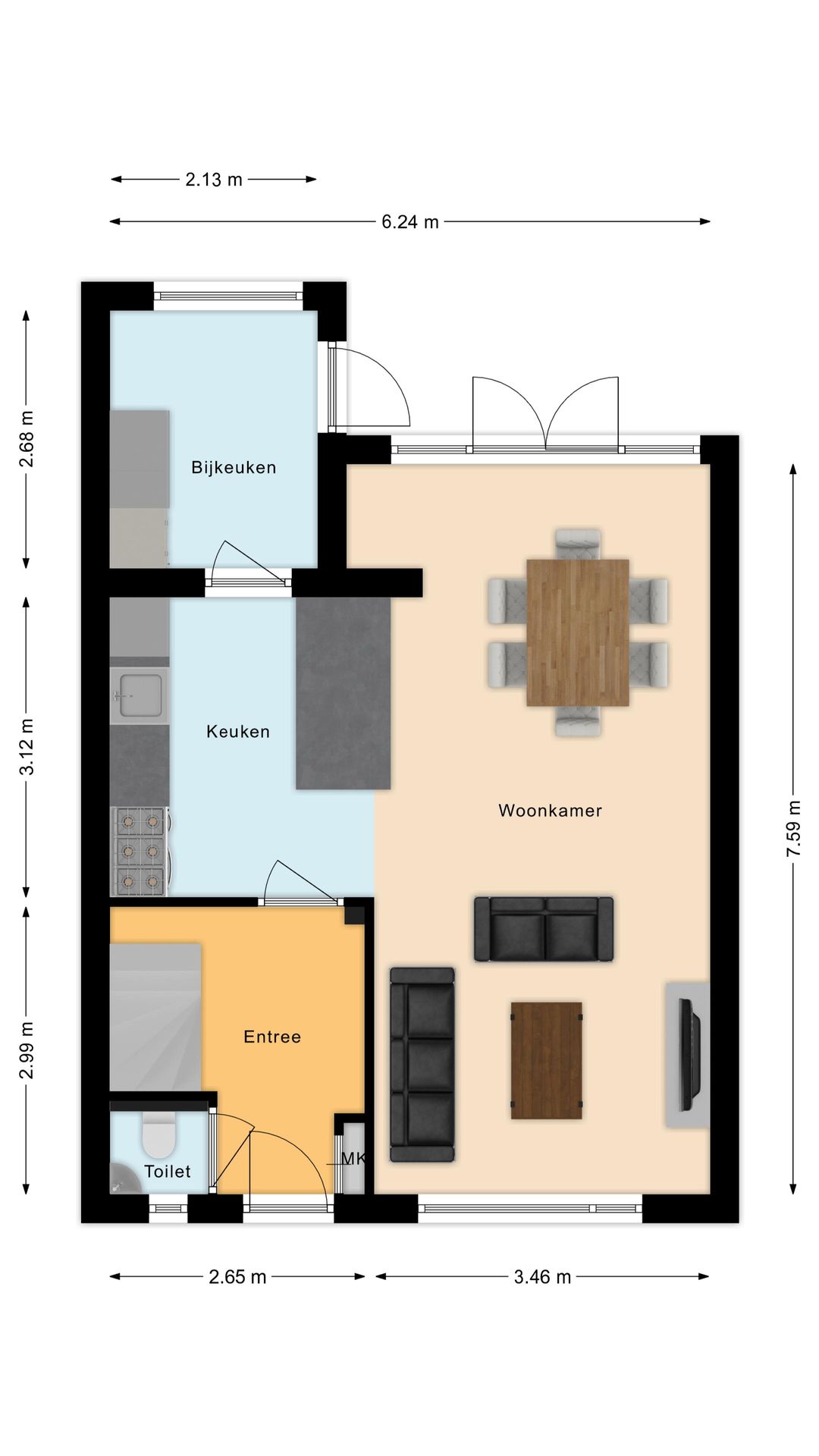 Foto 67 van Weth. Verholenstraat 9