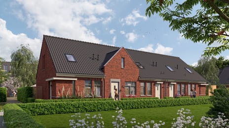 Image of Type C - Tussenwoning met topgevel Row house