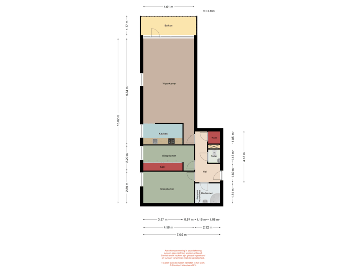 Plein 1953 214 - Vierde verdieping