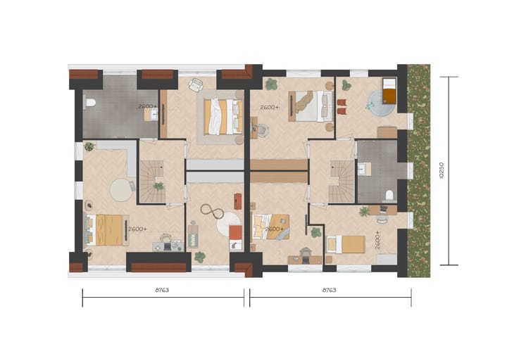 Photo 4 of Tweekapper F (Bouwnr. 26)