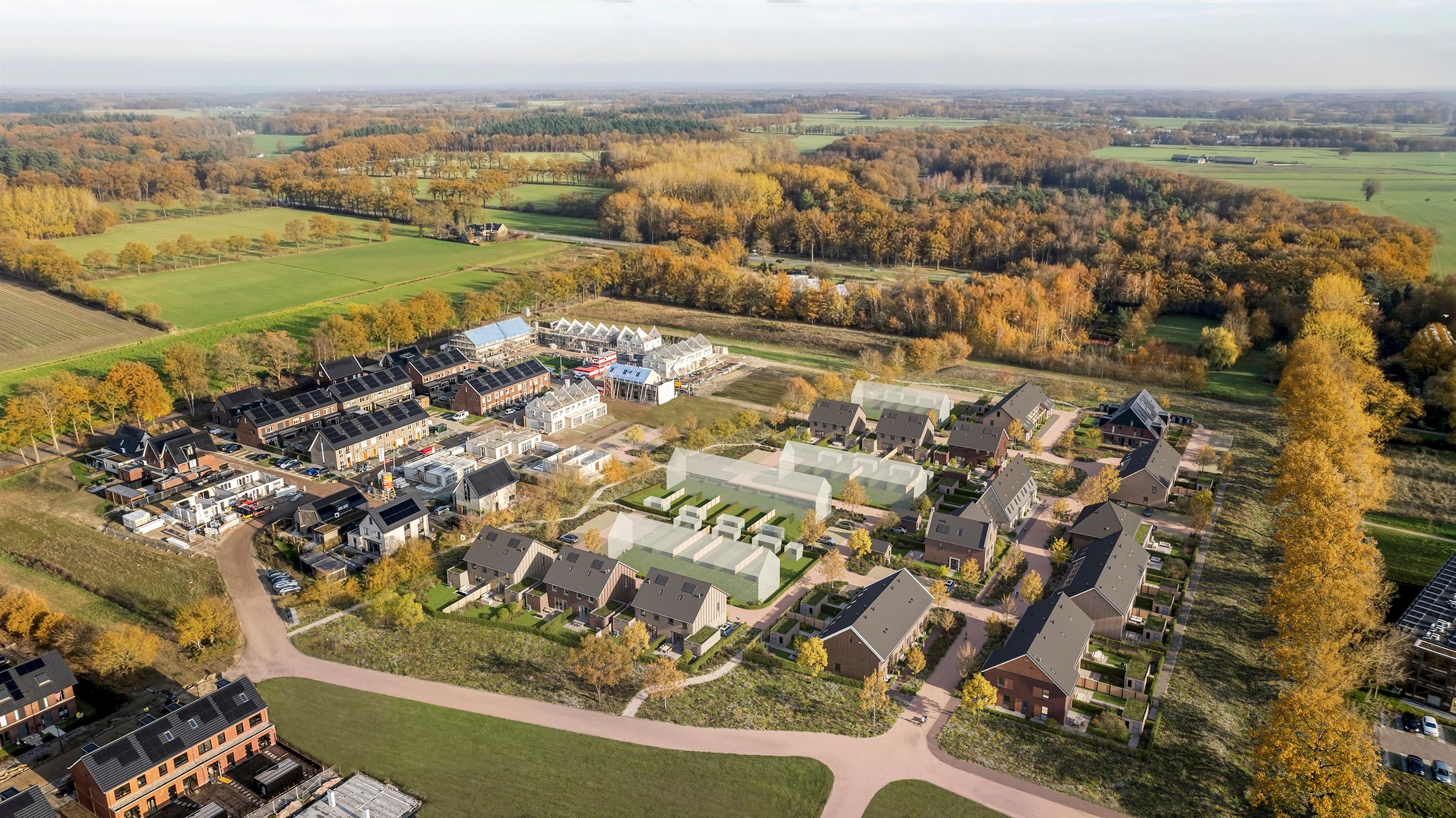 Foto van Steenbrugge Wonen op het erf fase 2