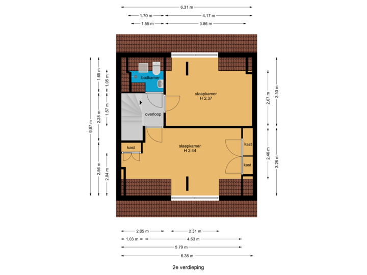 2e verdieping