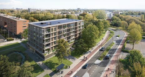 Foto van Type D Portiekflat