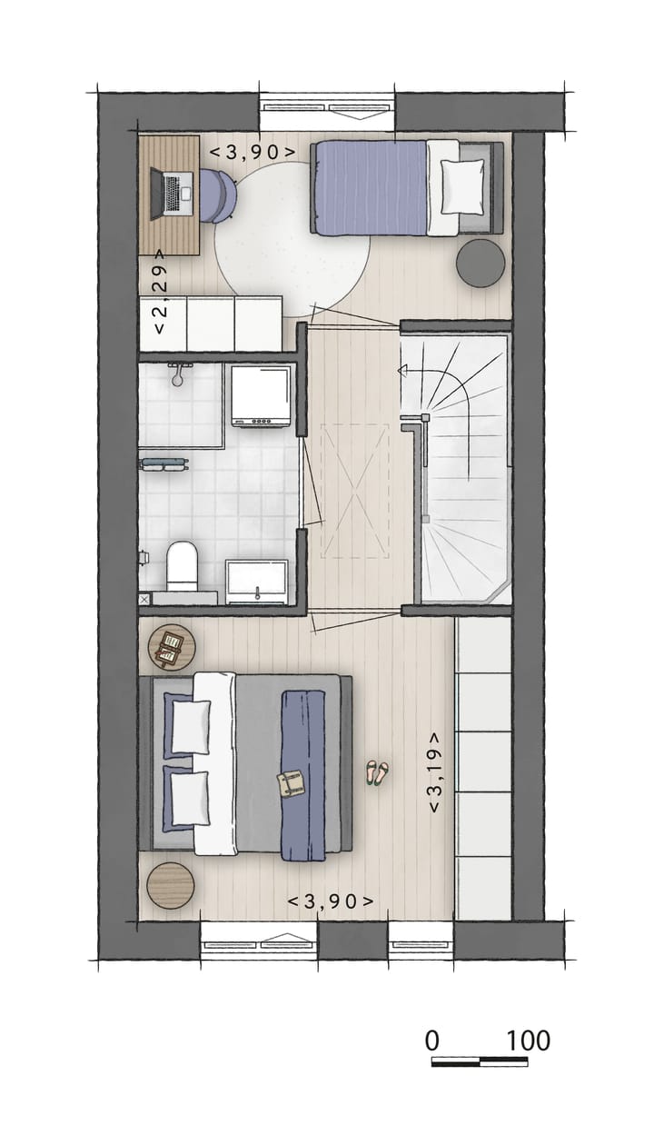 Foto 4 van Tussenwoning (Bouwnr. 26)