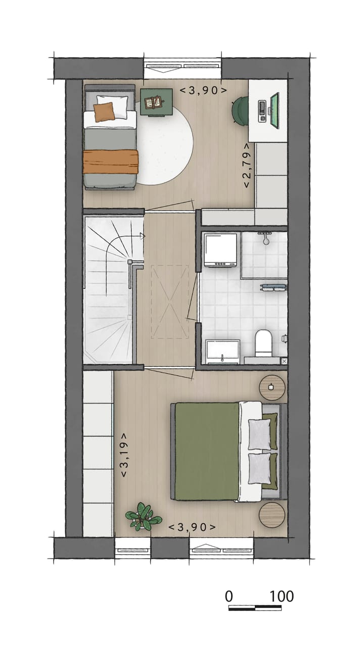 Foto 4 van Halfvrijstaande woning ll (Bouwnr. 57)