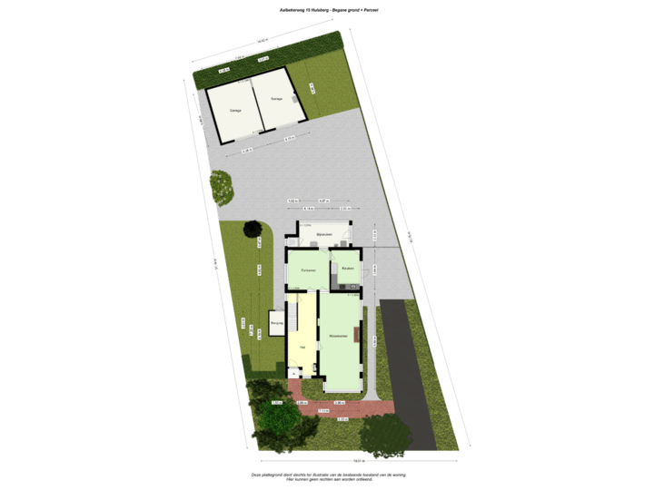 Begane grond + Perceel