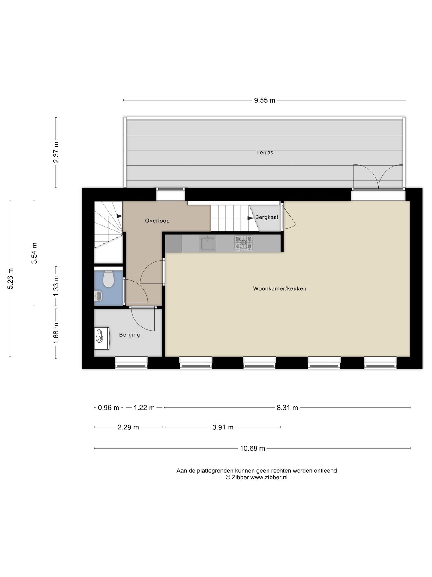 Foto 5 van Tolberterstraat 1-F