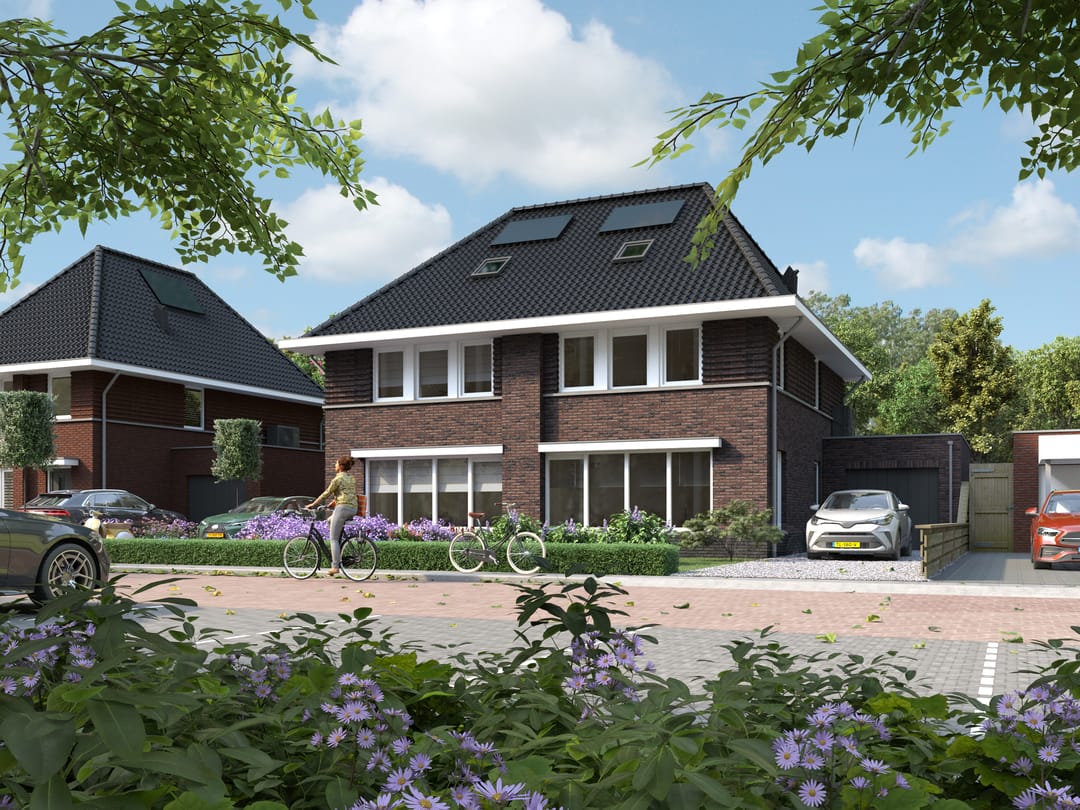 Foto 1 van Twee-onder-een- kapwoning (Bouwnr. 2)