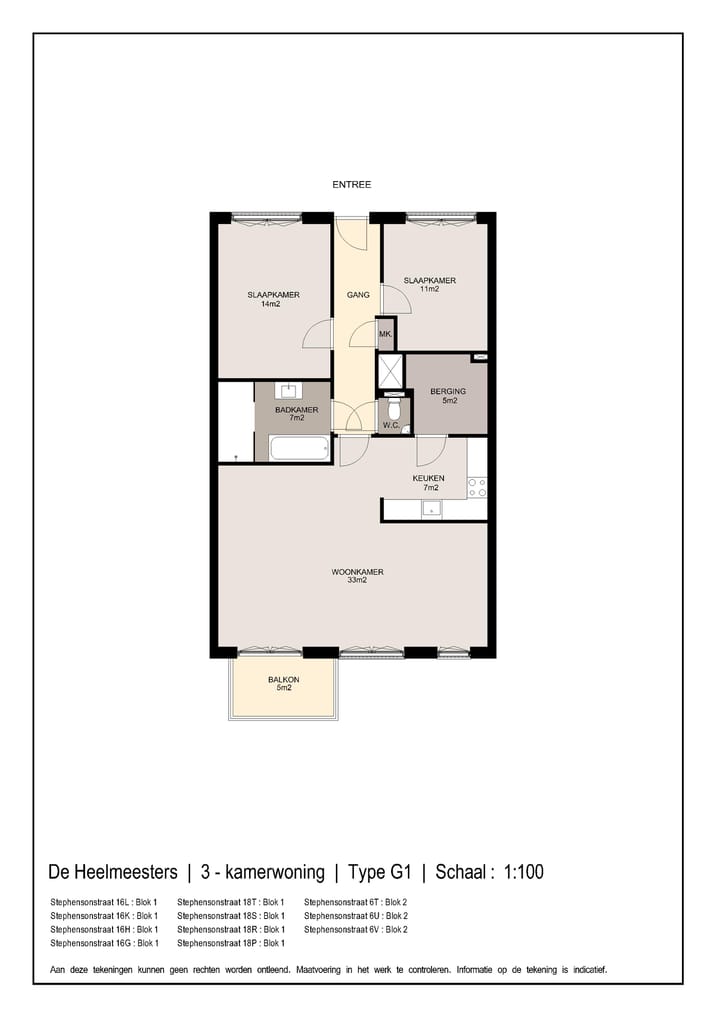 Photo 11 of Stephensonstraat 6-U