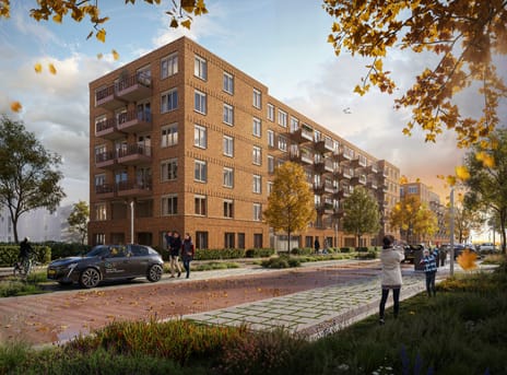Foto van Woningtype K Portiekflat