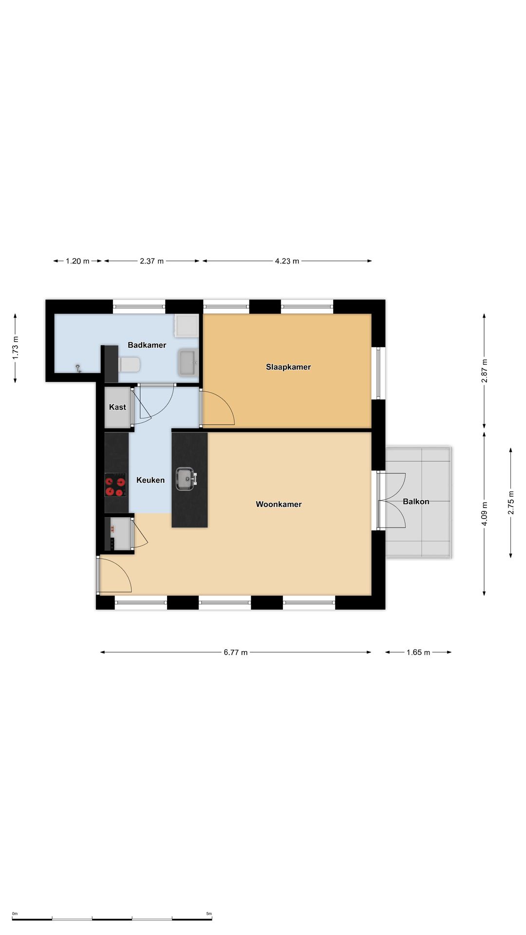 Foto 8 van Bisschopsweg 132-D