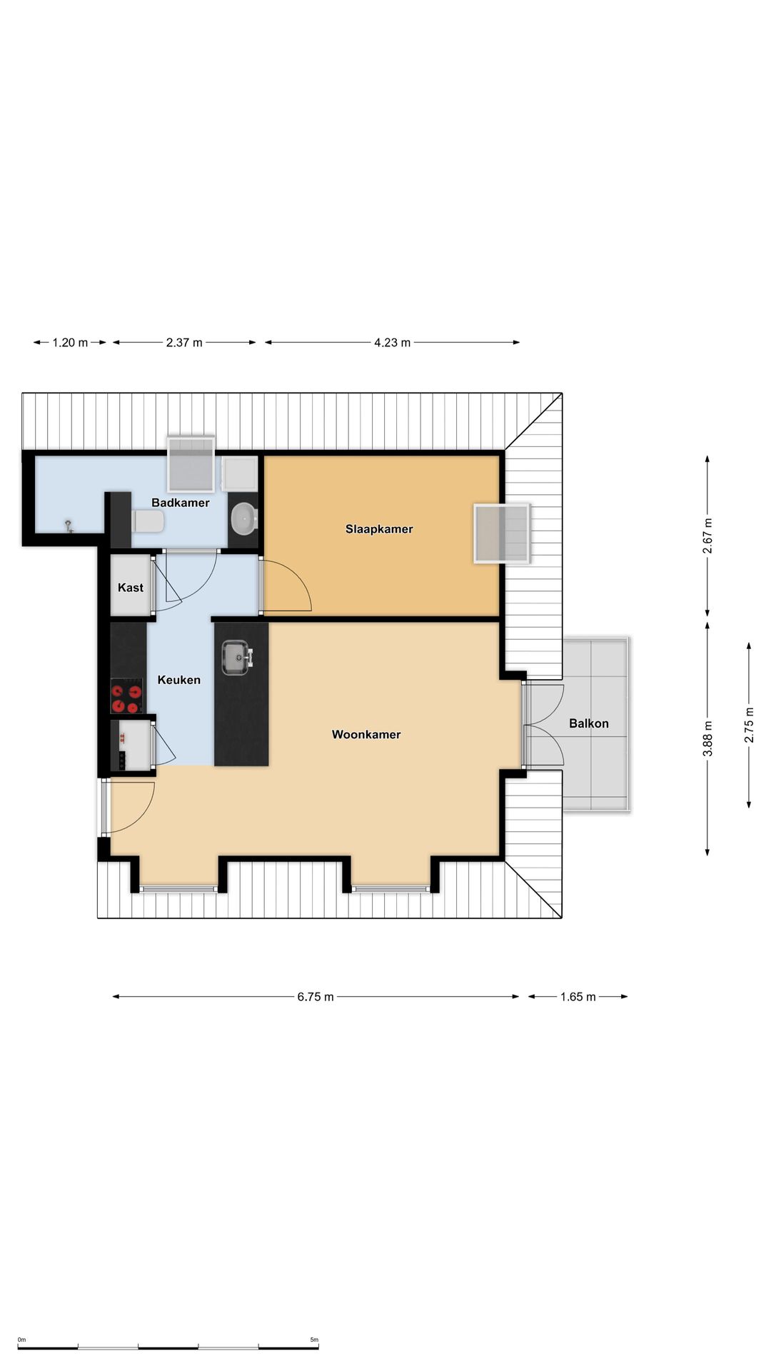 Foto 8 van Bisschopsweg 132-F