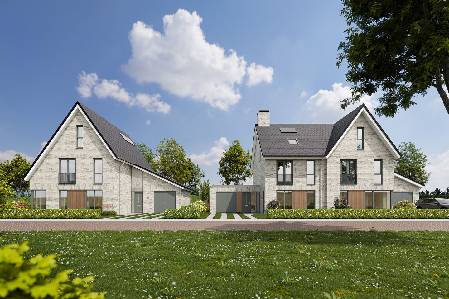 Photo 11 of 5 nieuwbouwwoningen Buiten de Veste fase 4a aan de Terre te Steenbergen