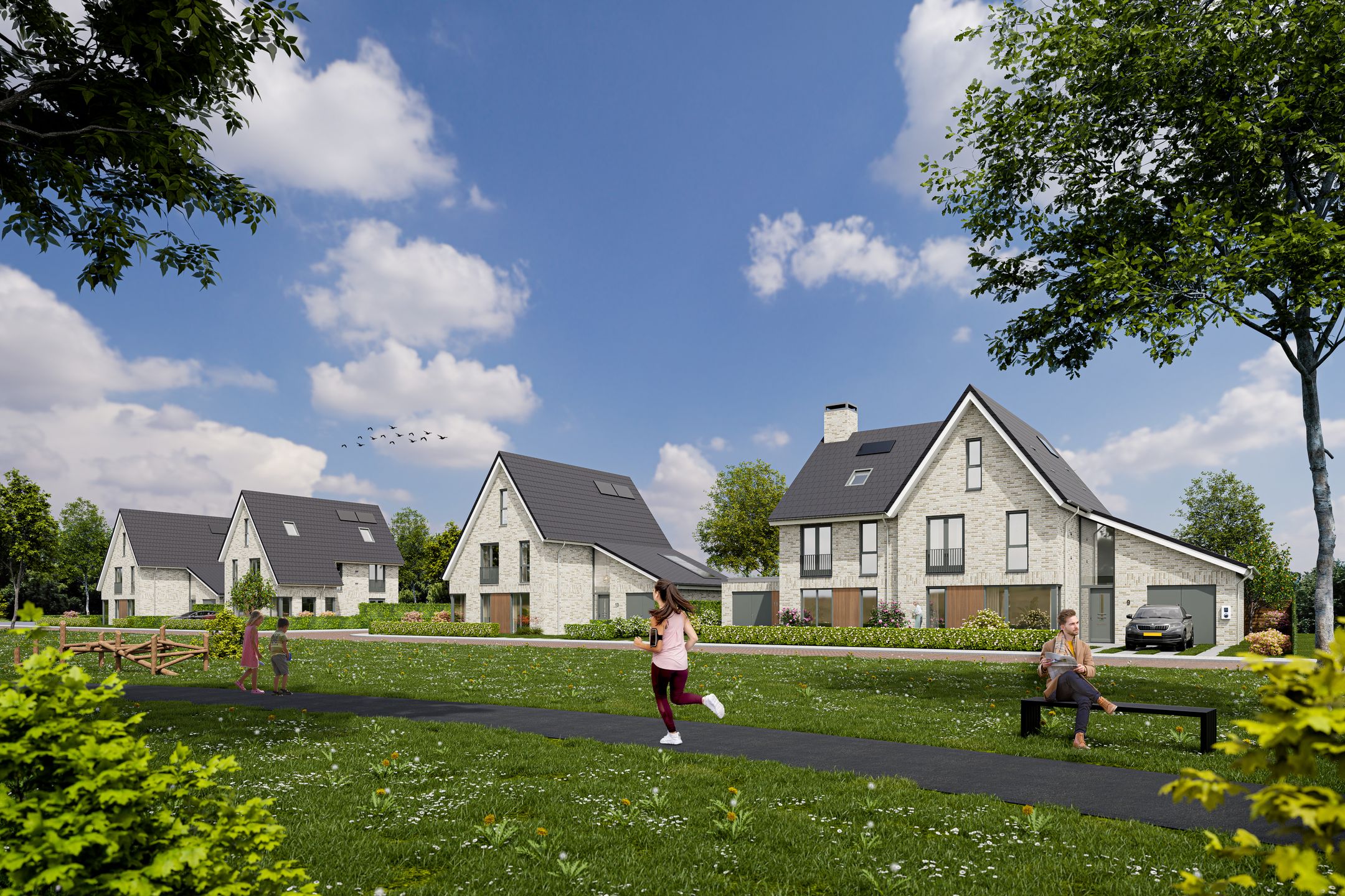 Foto 10 van 5 nieuwbouwwoningen Buiten de Veste fase 4a aan de Terre te Steenbergen