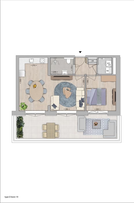 Foto van D Galerijflat