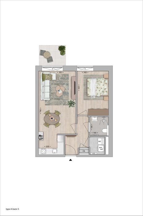 Foto van A Galerijflat