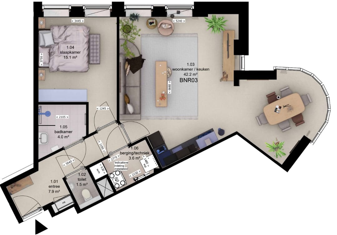 Foto 7 van Markt 81a (Bouwnr. 3)