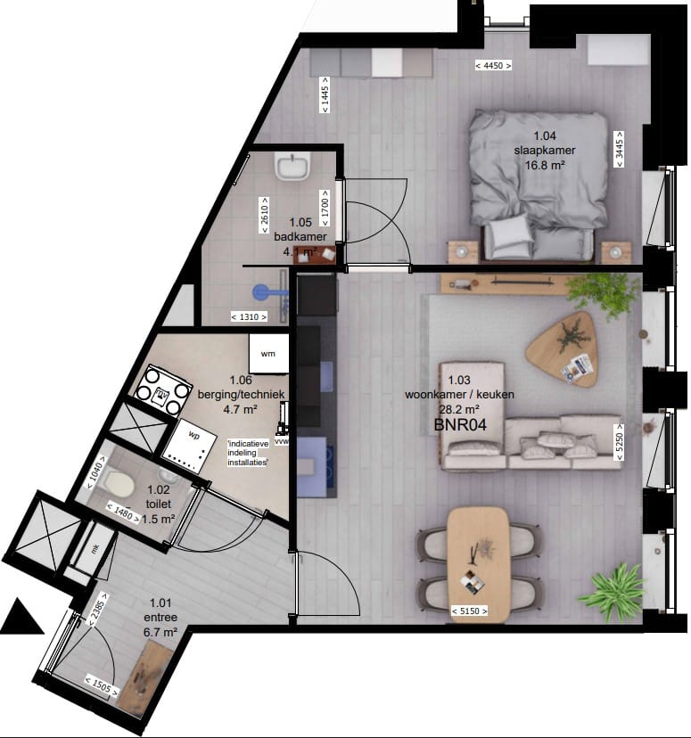 Foto 7 van Markt 81a (Bouwnr. 4)