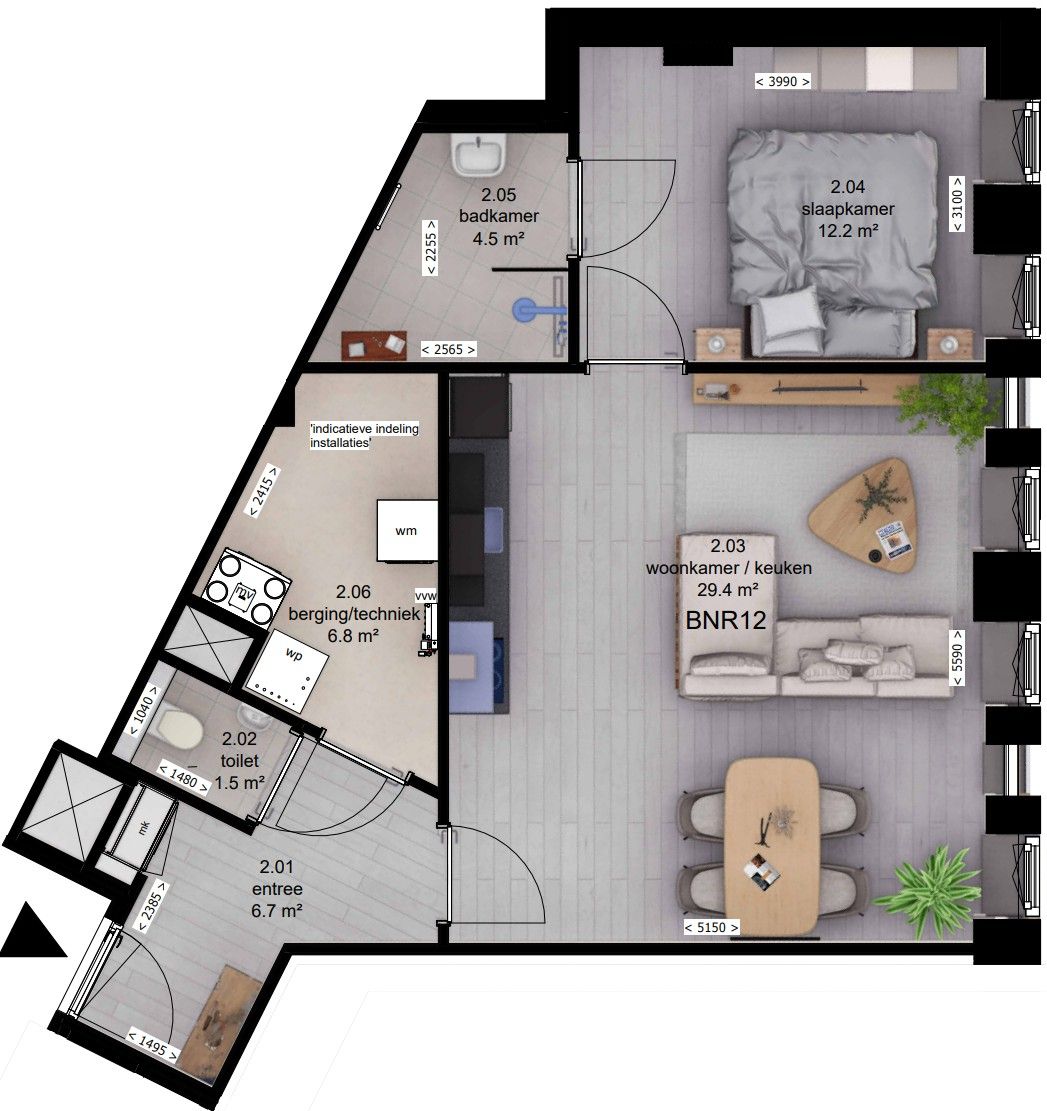 Foto 7 van Markt 81a (Bouwnr. 12)