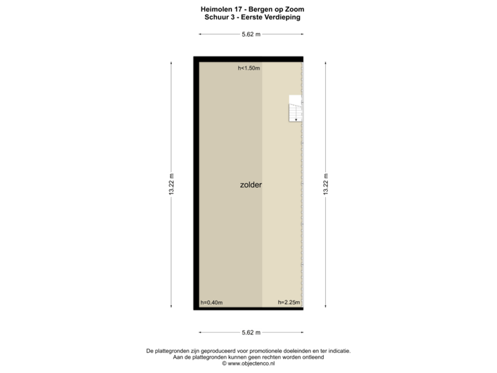 SCHUUR 3 - EERSTE VERDIEPING