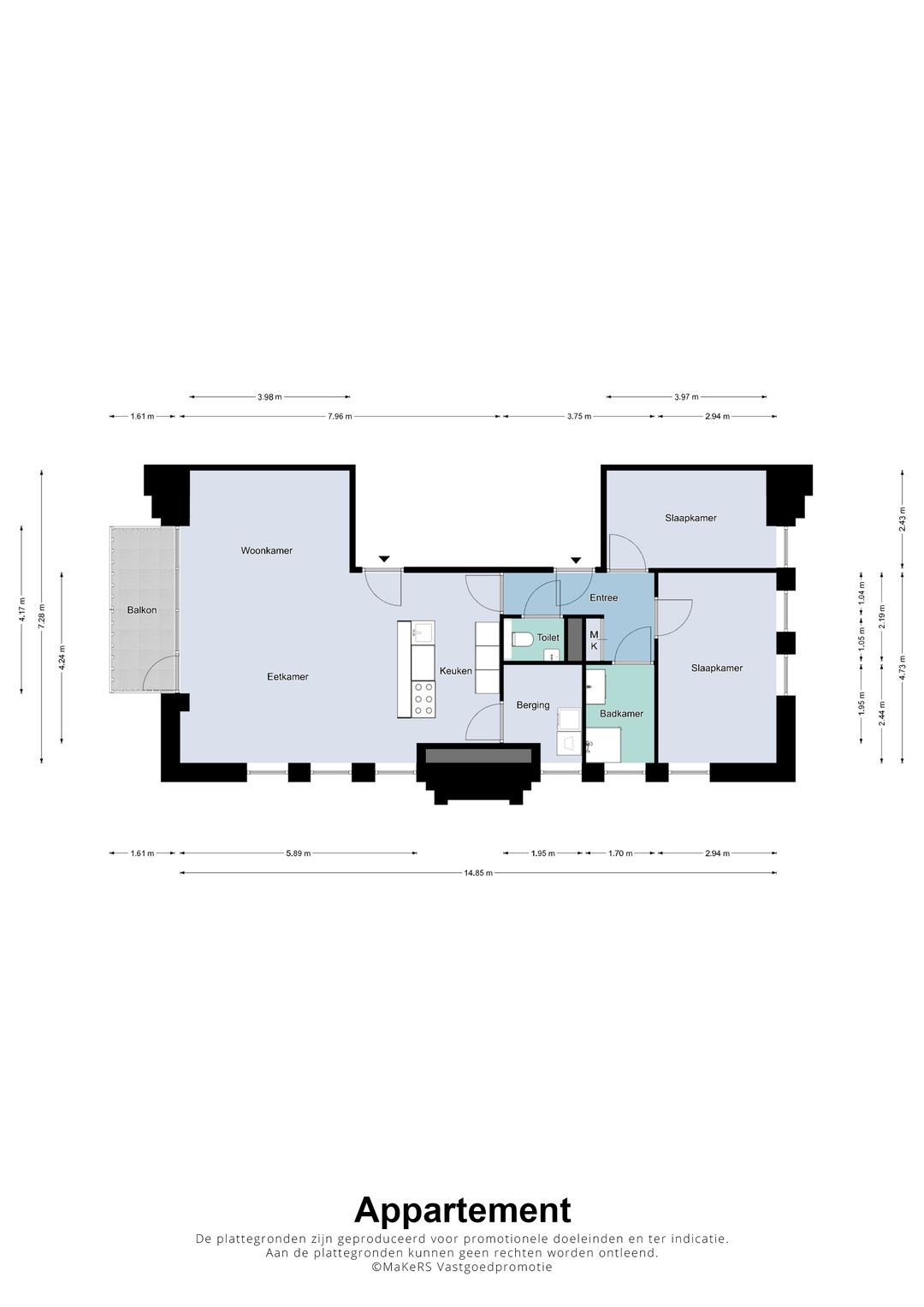 Foto 11 van Quartier Latiers appartementen (Bouwnr. B36)