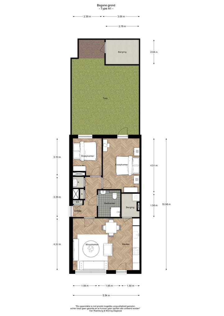 Foto 3 van A - 3 kamer appartement BG (Bouwnr. 10)