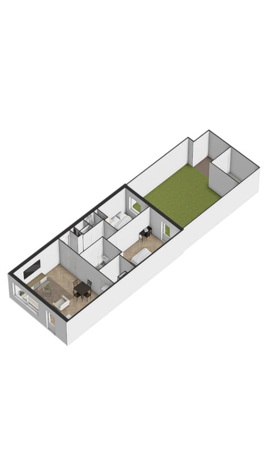 Foto 4 van A - 3 kamer appartement BG (Bouwnr. 10)