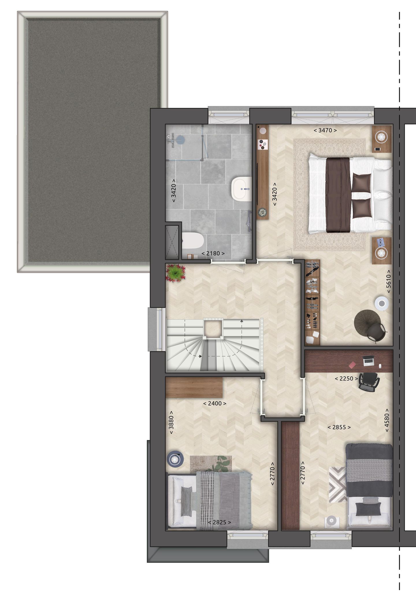 Foto 4 van 2 onder 1 kap (Bouwnr. 17)