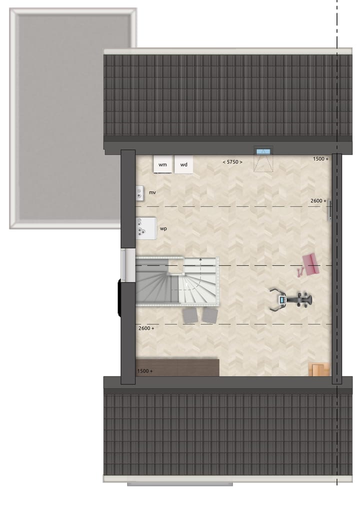 Photo 5 of 2 onder 1 kap (Bouwnr. 17)