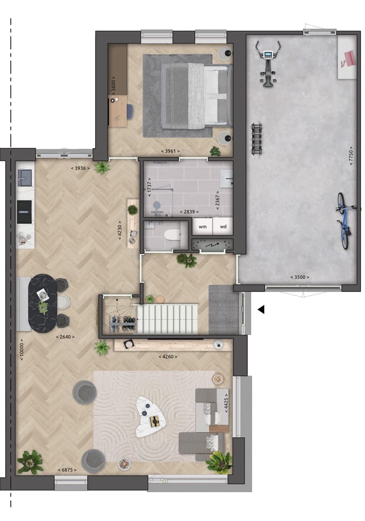 Foto 2 van Levensloop 2 onder 1 kap (Bouwnr. 16)