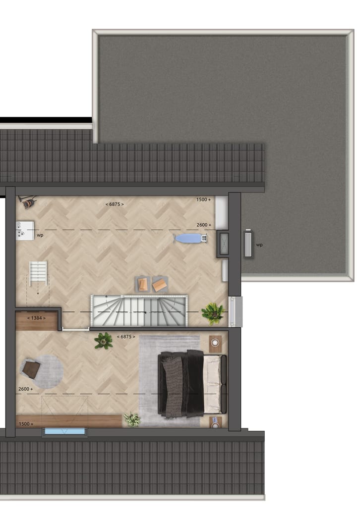 Foto 3 van Levensloop 2 onder 1 kap (Bouwnr. 16)