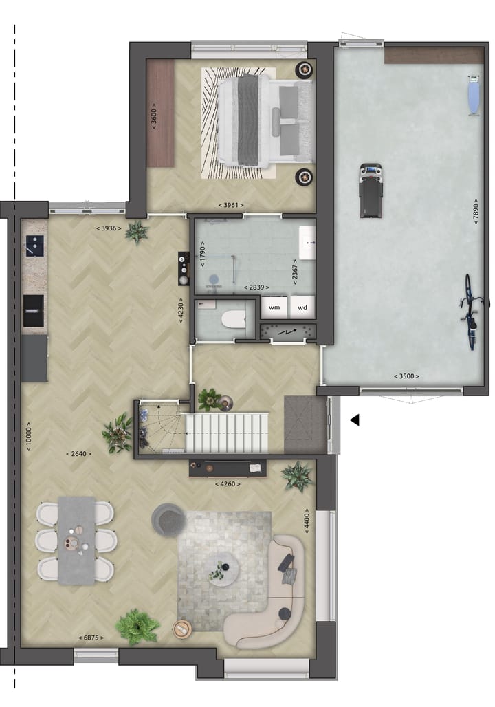 Foto 2 van Levensloop 2 onder 1 kap (Bouwnr. 18)