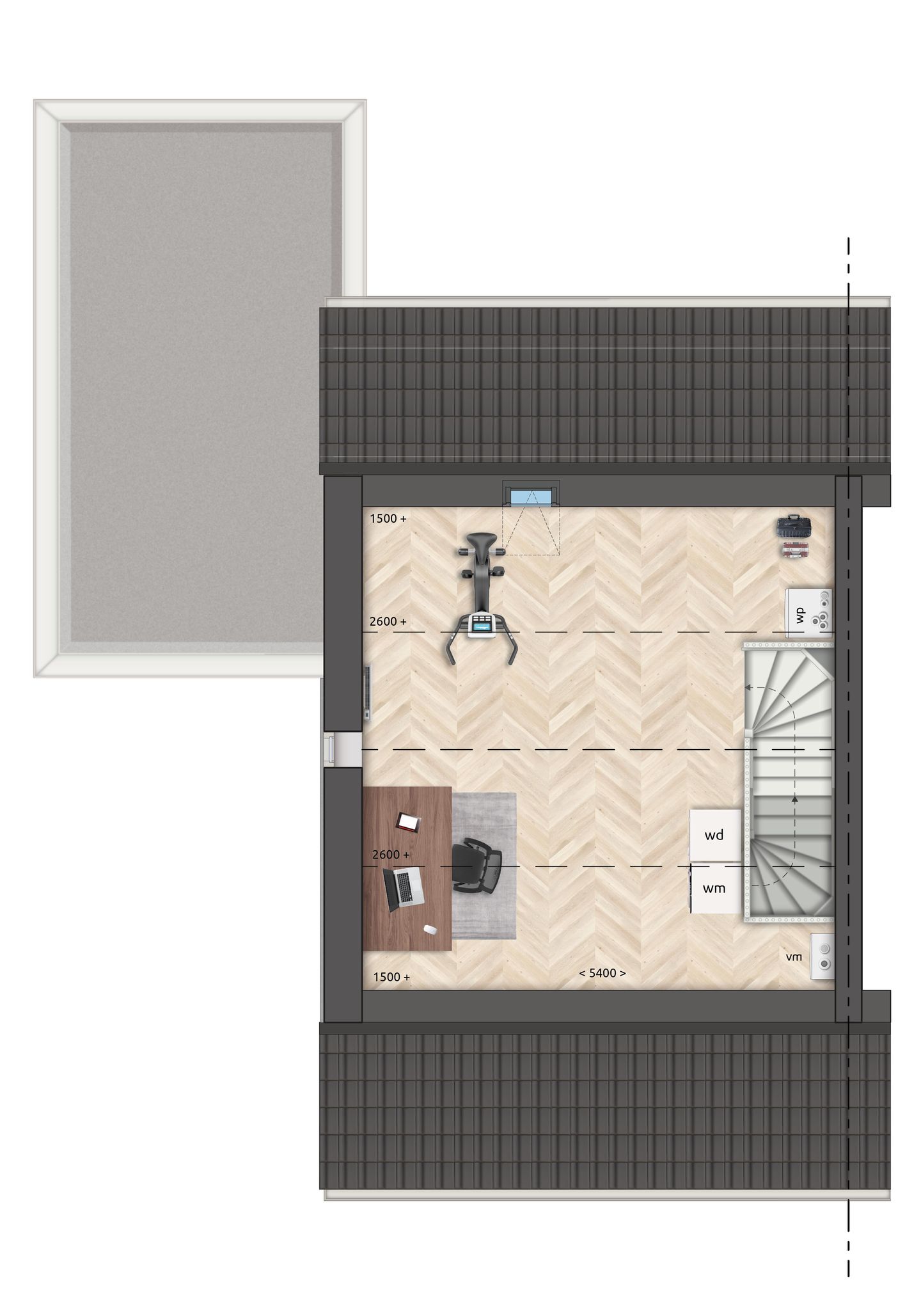 Foto 4 van Hoekwoning (Bouwnr. 3)