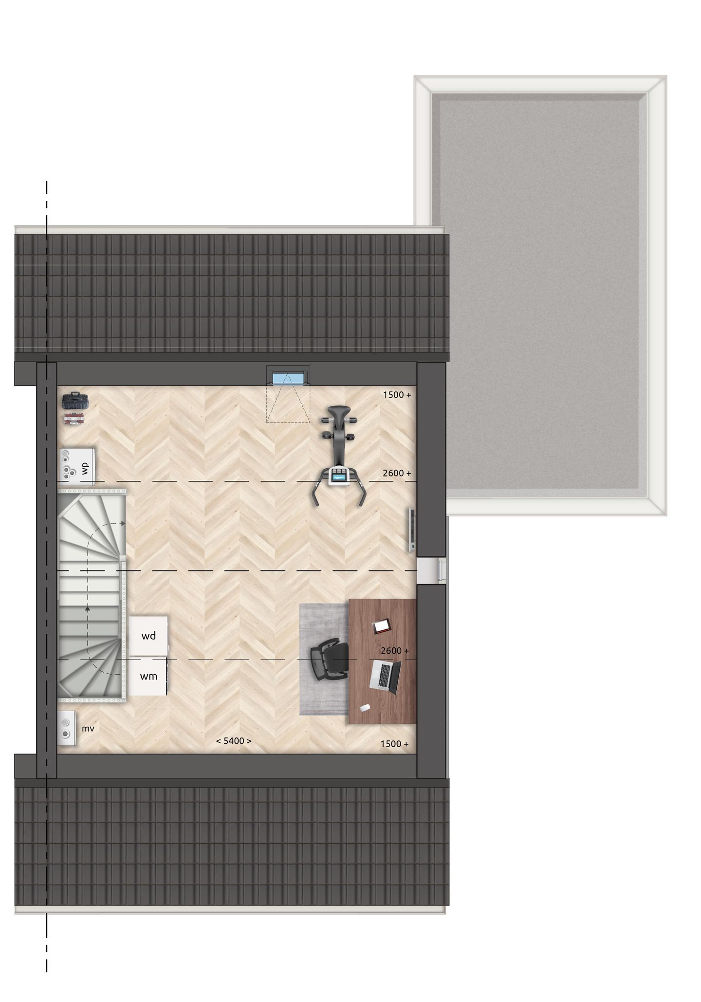 Foto 4 van Hoekwoning (Bouwnr. 1)