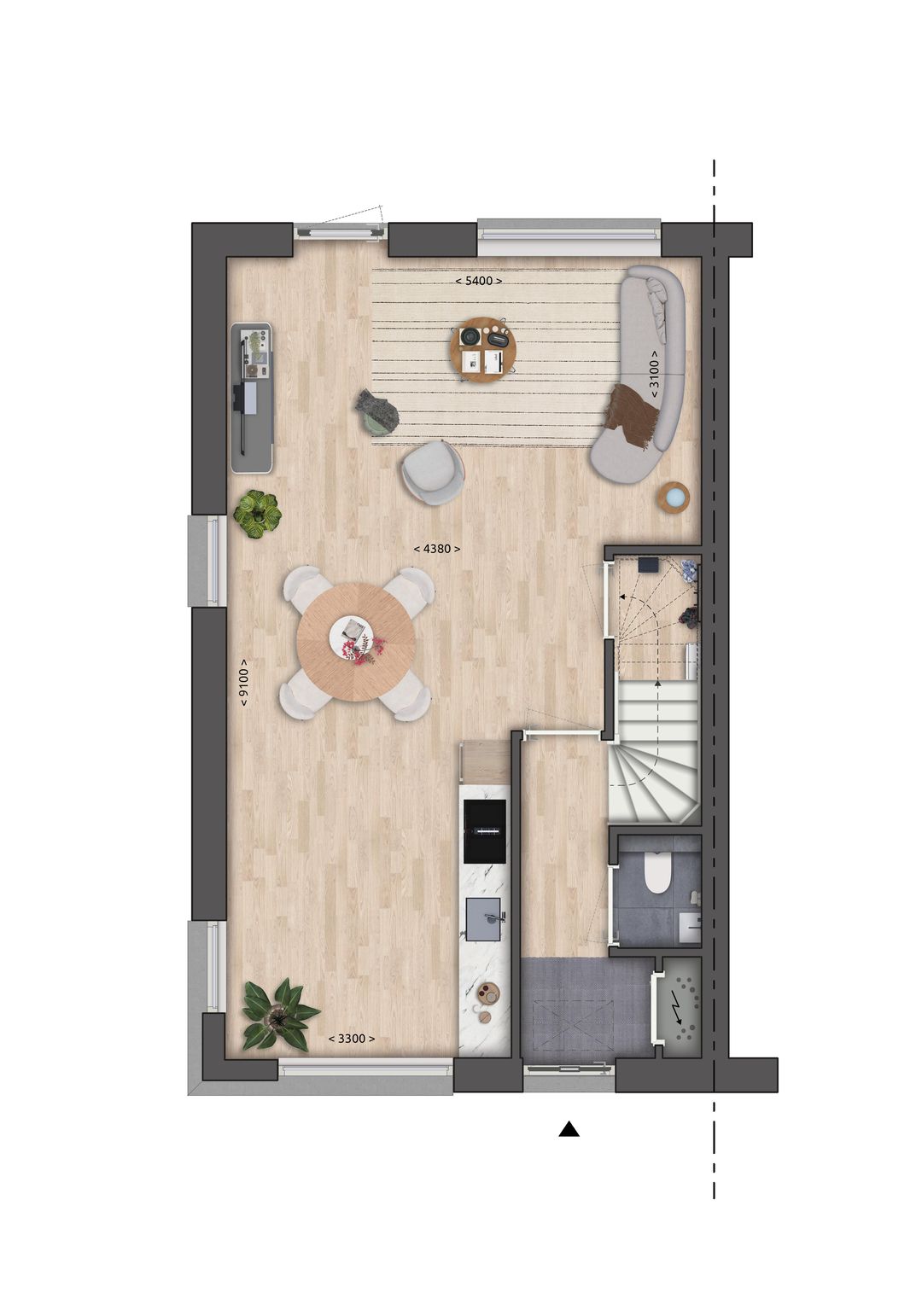 Foto 2 van Hoekwoning (Bouwnr. 7)