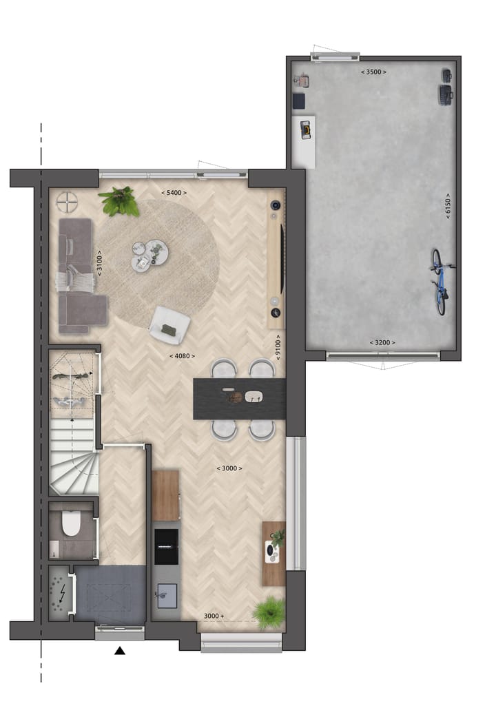 Foto 2 van Hoekwoning (Bouwnr. 8)