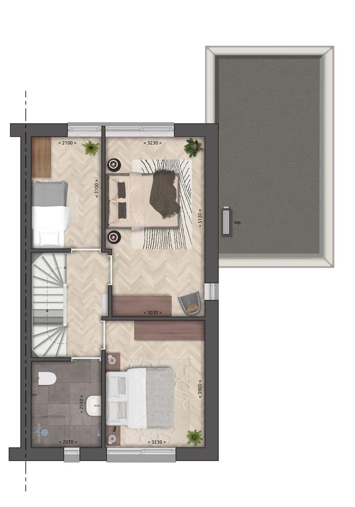 Foto 3 van Hoekwoning (Bouwnr. 8)