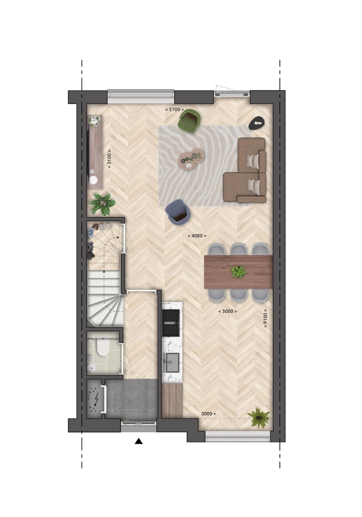 Photo 2 of Tussenwoning (Bouwnr. 2)