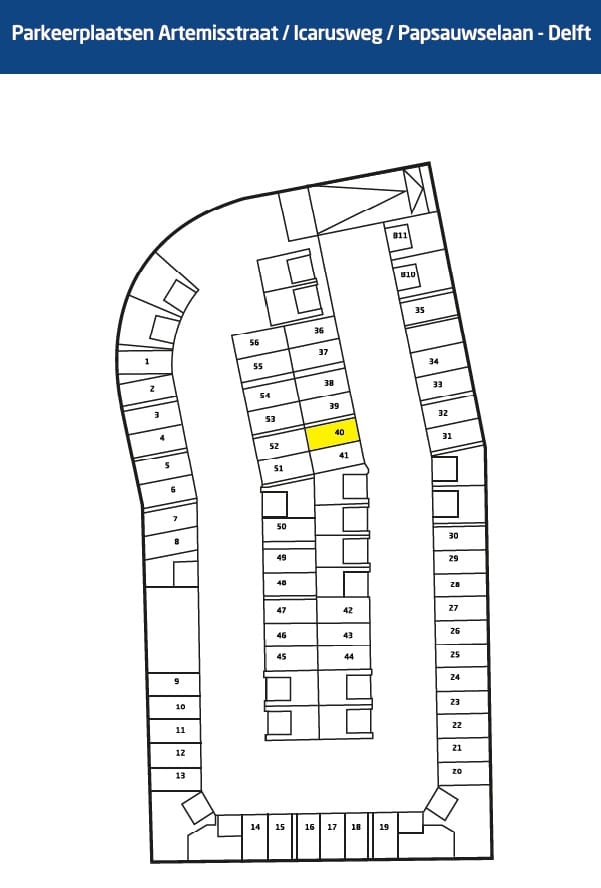 Foto 3 van Icarusweg parkeerplaats in garage