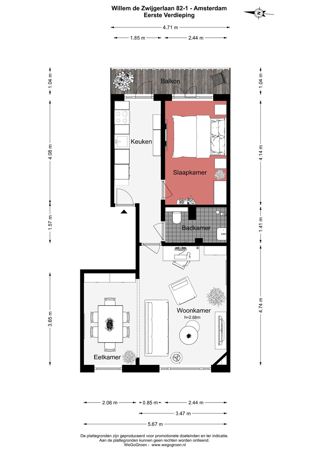 Foto 31 van Willem de Zwijgerlaan 82-1