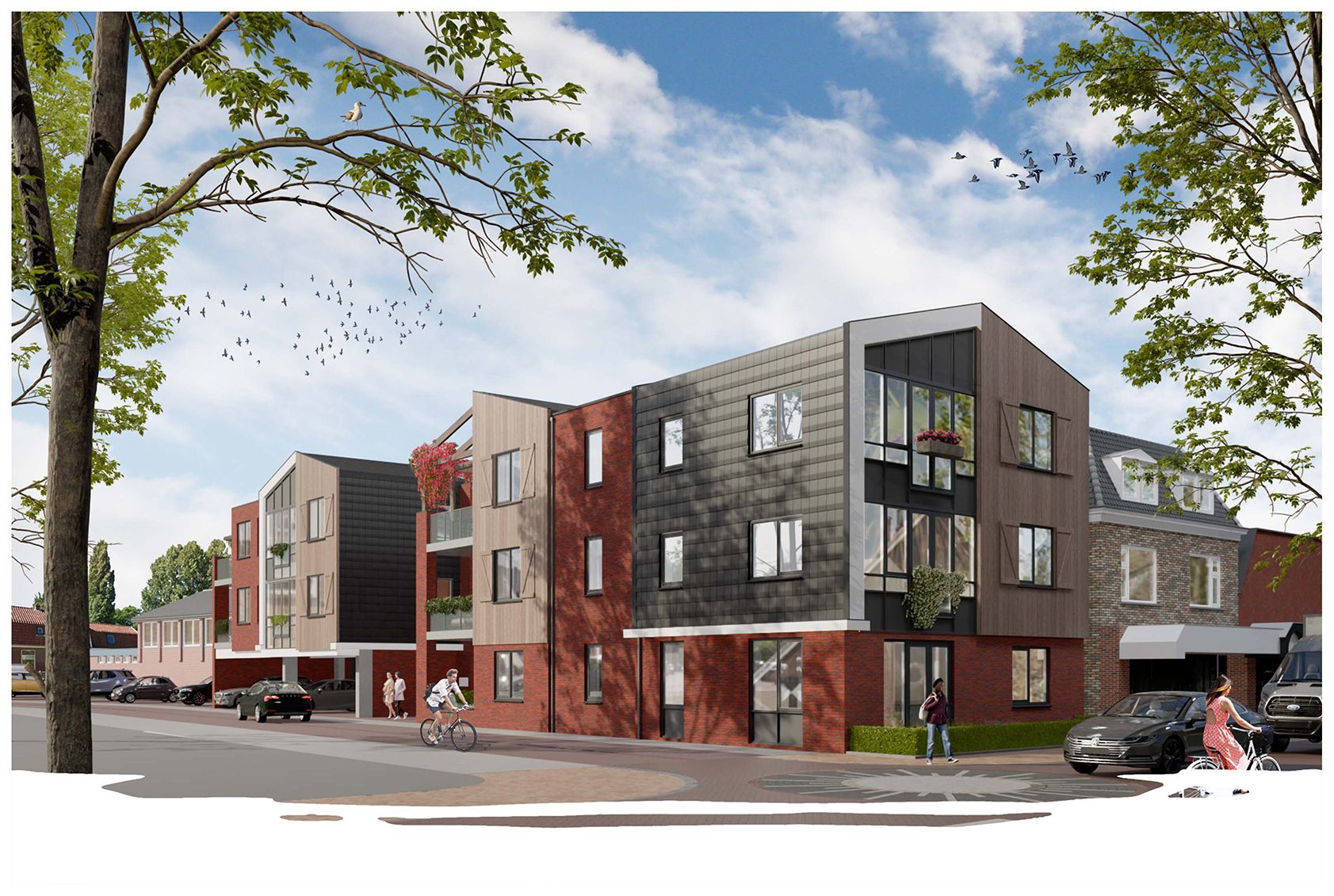 Foto van 4 appartementen De Weijerdstaete