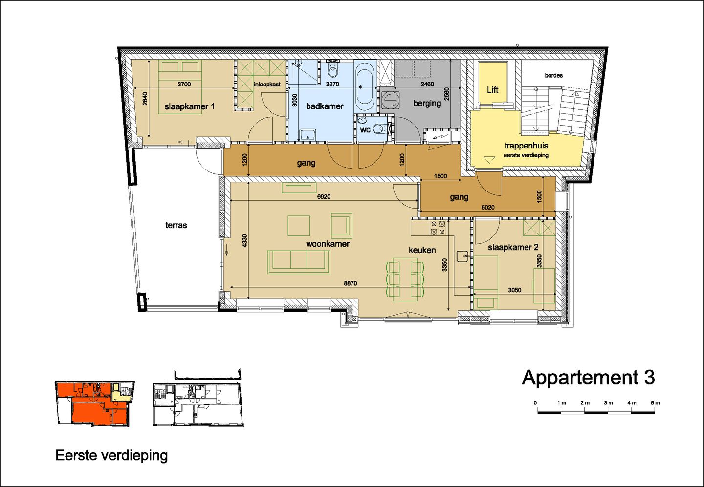 Foto 6 van 4 appartementen De Weijerdstaete