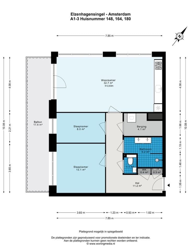 Foto 10 van Elzenhagensingel 164