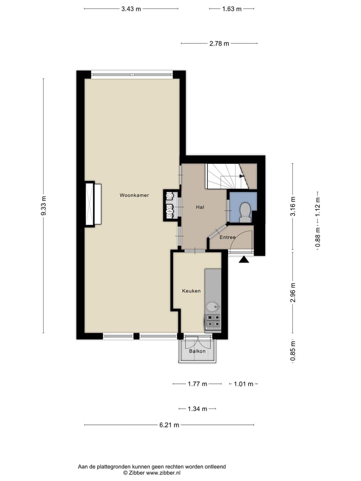 Foto 28 van Hoevestraat 44-C