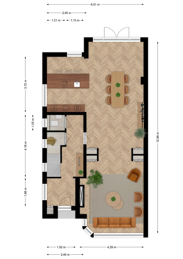 Foto 50 van Mr. van Coothstraat 53-C