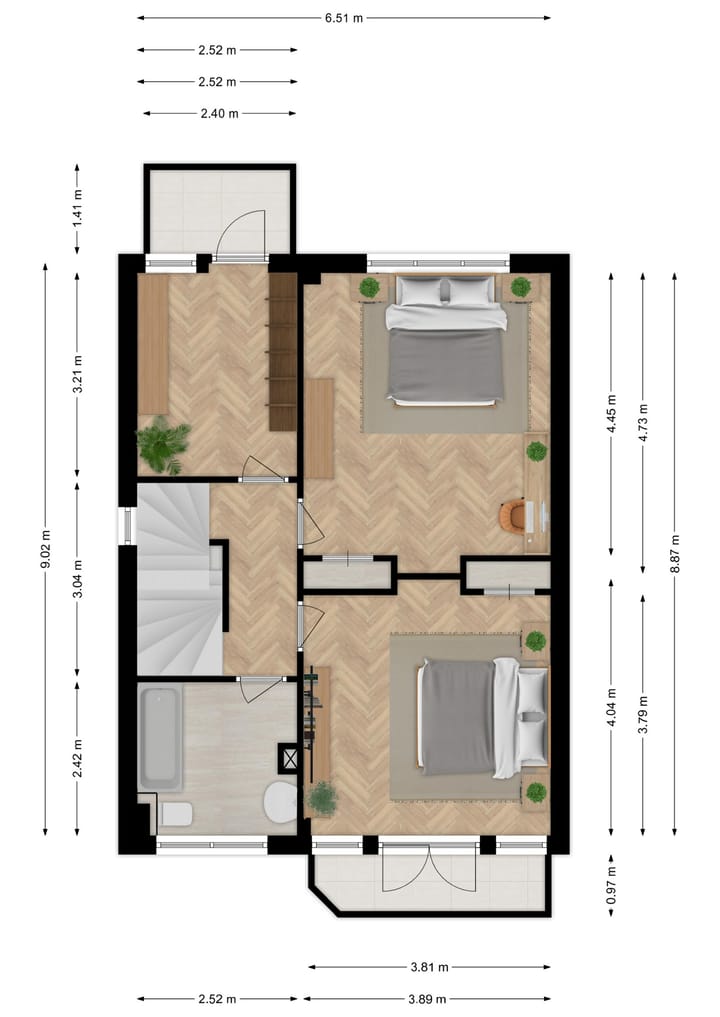 Foto 51 van Mr. van Coothstraat 53-C