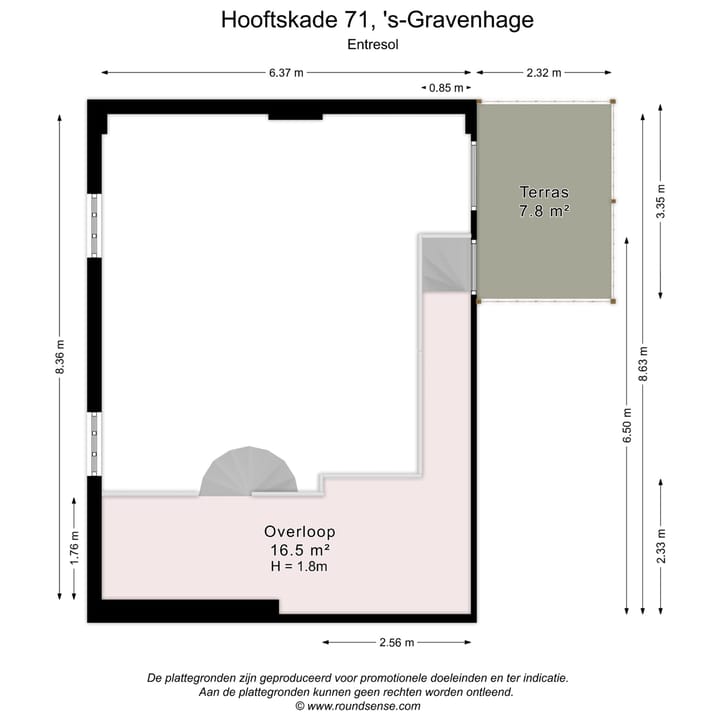 Foto 50 van Hooftskade 71