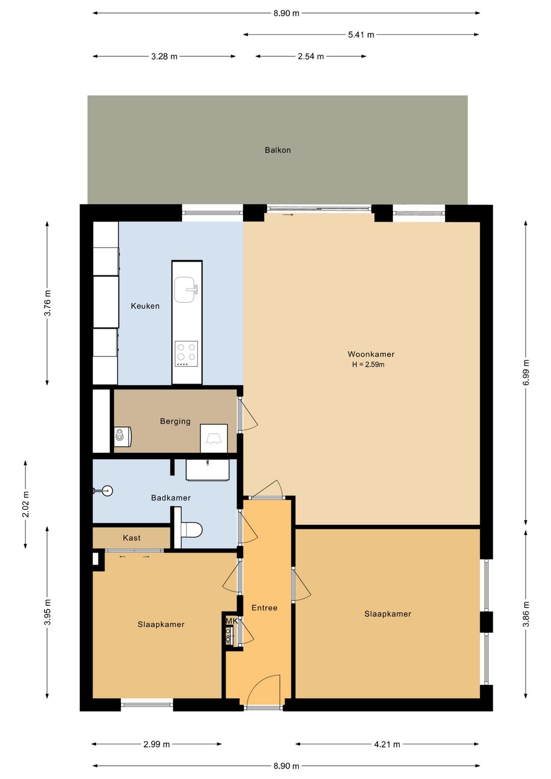 Foto 47 van Antillenstraat 2-5