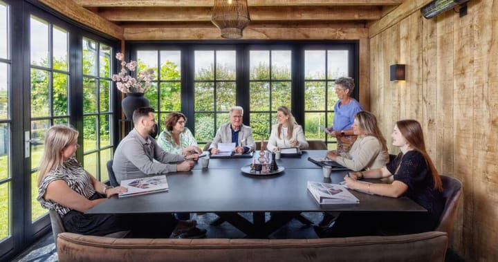 Een promotiefoto voor op kantoor