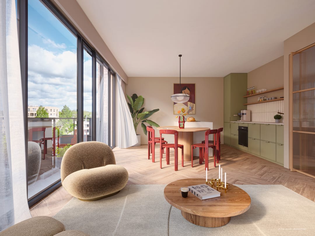 Foto 7 van 3-kamer appartement - De Waaierij (Bouwnr. 036)